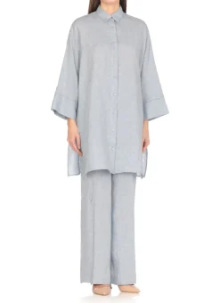 Abito chemisier in lino