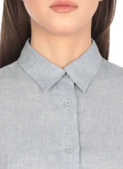 Abito chemisier in lino