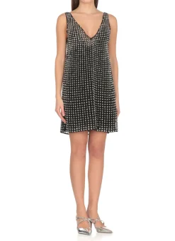 Abito in seta con paillettes