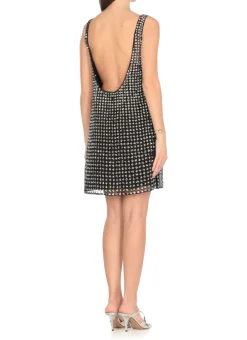 Abito in seta con paillettes