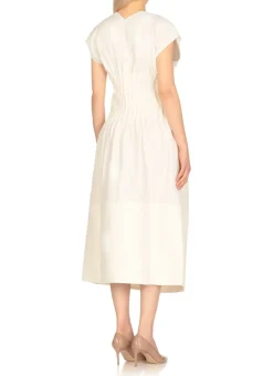 Abito in viscosa e lino