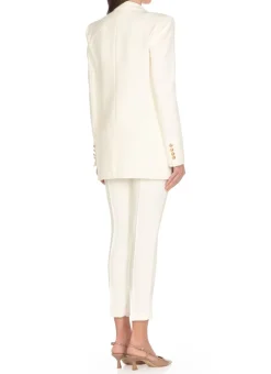 Blazer doppio petto in crepe