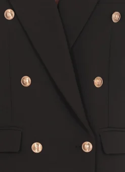 Blazer doppio petto in crepe