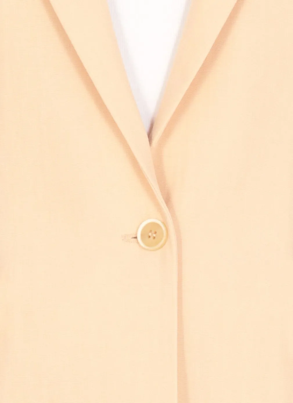 Blazer in lana vergine e lino