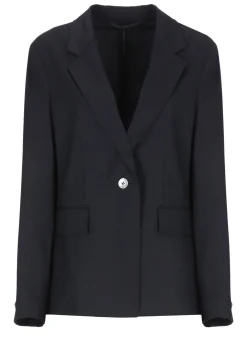 Blazer monopetto in lana