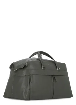 Borsone Micron in pelle martellata