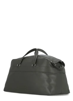 Borsone Micron in pelle martellata