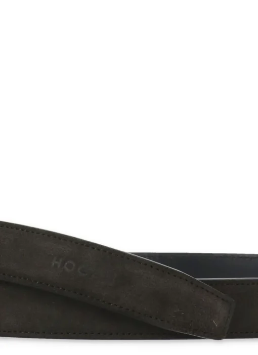 Cintura in pelle scamosciata