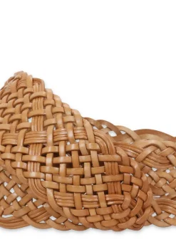 Cintura Maxi in pelle intrecciata