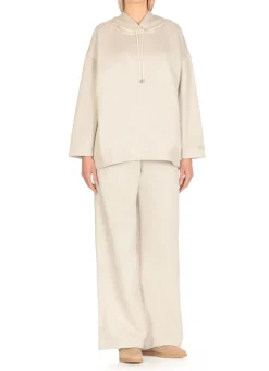 Felpa in misto cotone