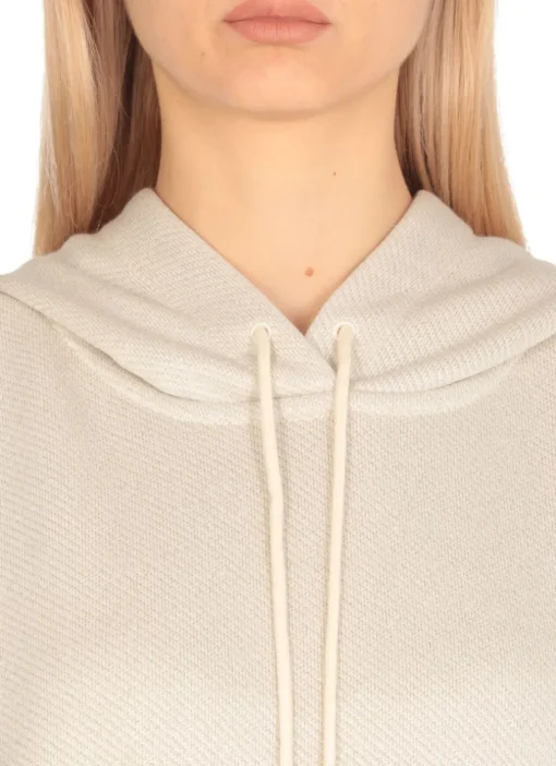 Felpa in misto cotone