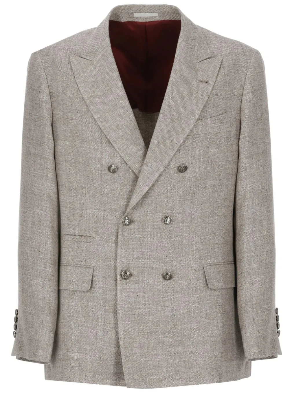 Giacca doppiopetto in lino