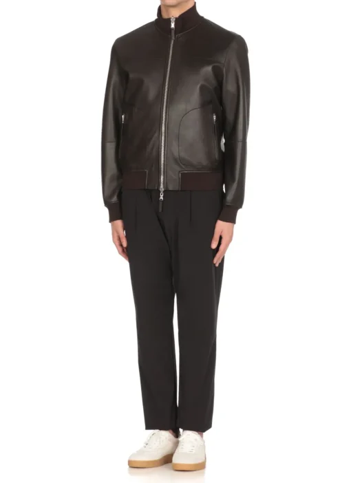 Giacca in pelle Cash Reversible