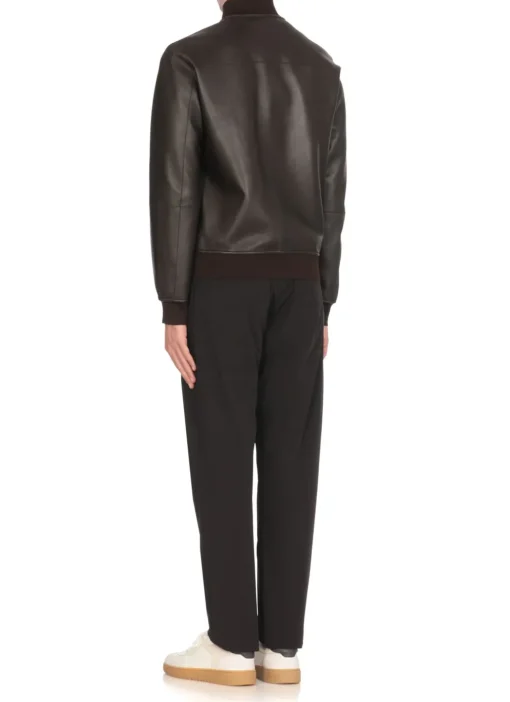 Giacca in pelle Cash Reversible