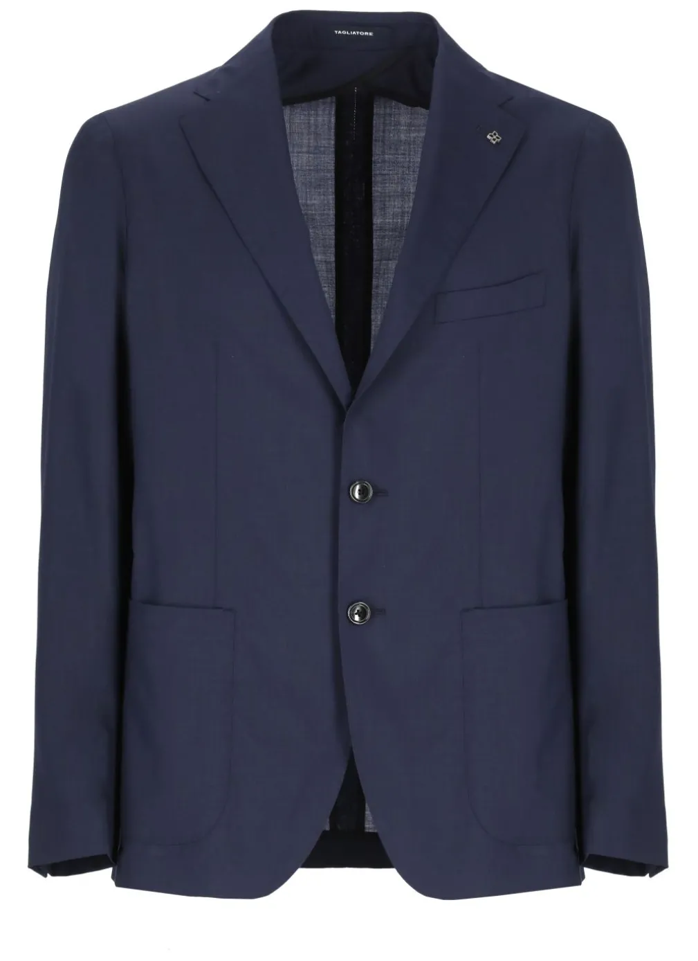 Giacca in seta e lana vergine