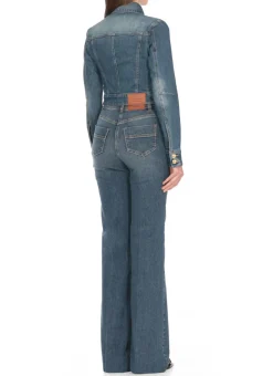 Giacca jeans cropped