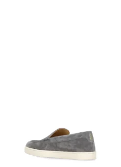 Mocassini in pelle scamosciata