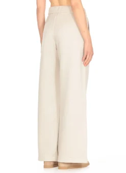 Pantaloni con dettagli in lurex