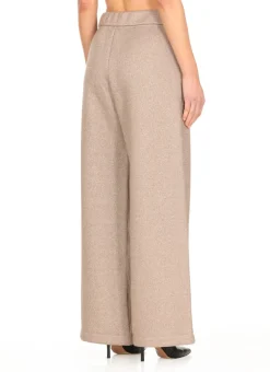 Pantaloni con dettagli in lurex