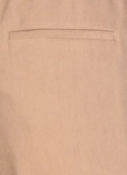 Pantaloni in viscosa e lino