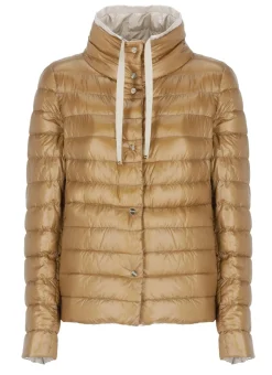 Piumino trapuntato reversibile