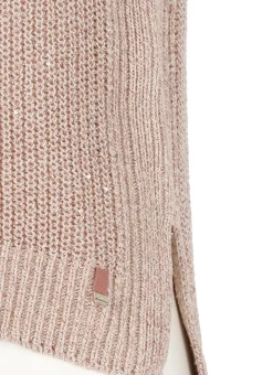 Top con micro paillettes