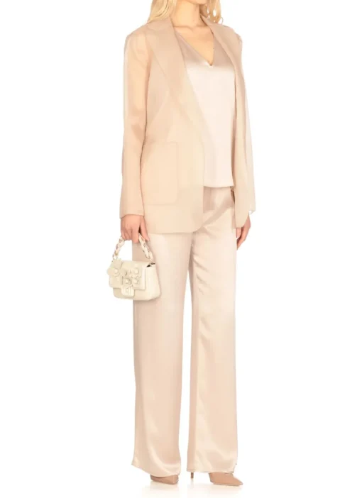 Top in misto seta
