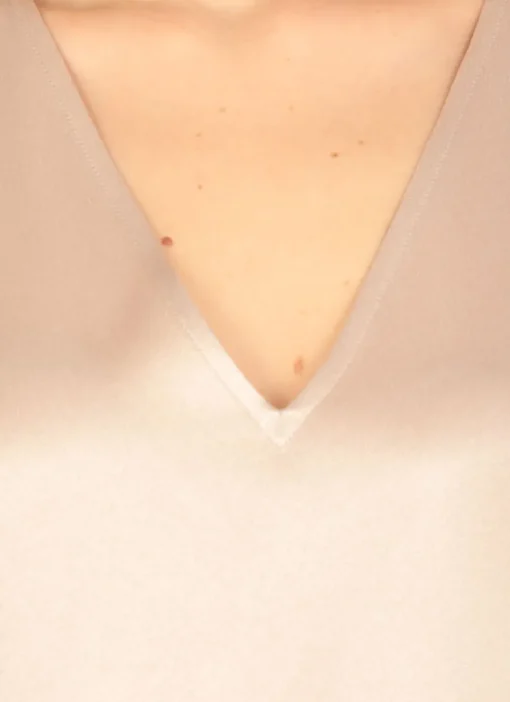 Top in misto seta