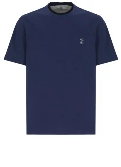 T-shirt in cotone con logo